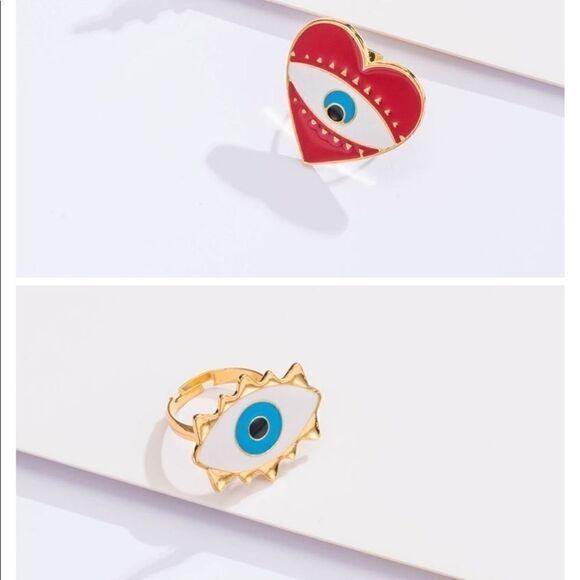 Rings Zinc Alloy adjustable sizing Cutest ever - Picture 2 of 11